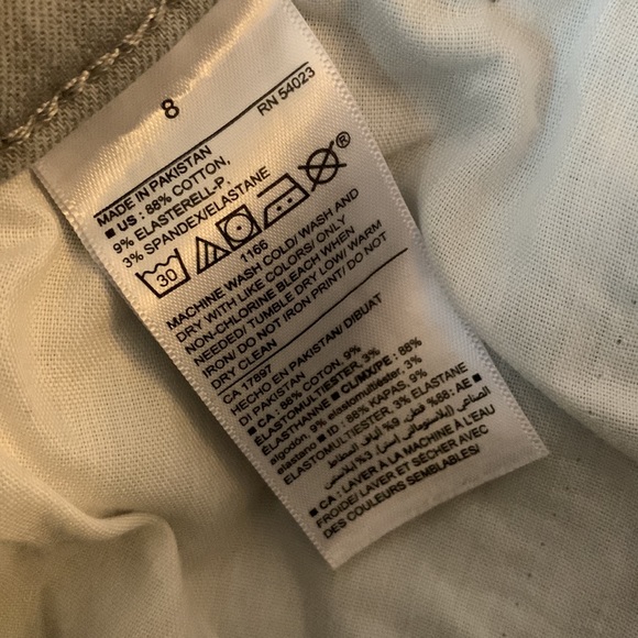 Old Navy Rock Star super skinny light grey size 8 - Picture 4 of 6